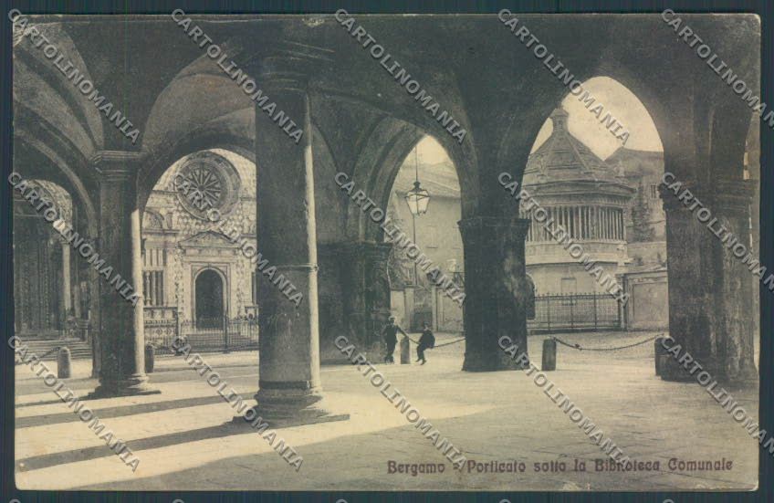Bergamo Città cartolina LQ3635 – fronte