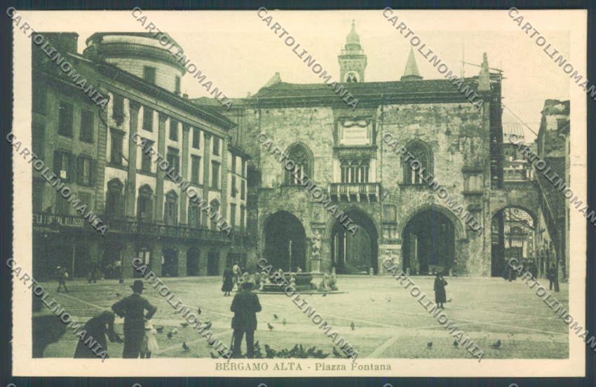 Bergamo Città cartolina LQ3715 – fronte