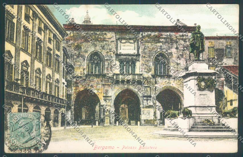 Bergamo Città Garibaldi cartolina LQ3758 – fronte
