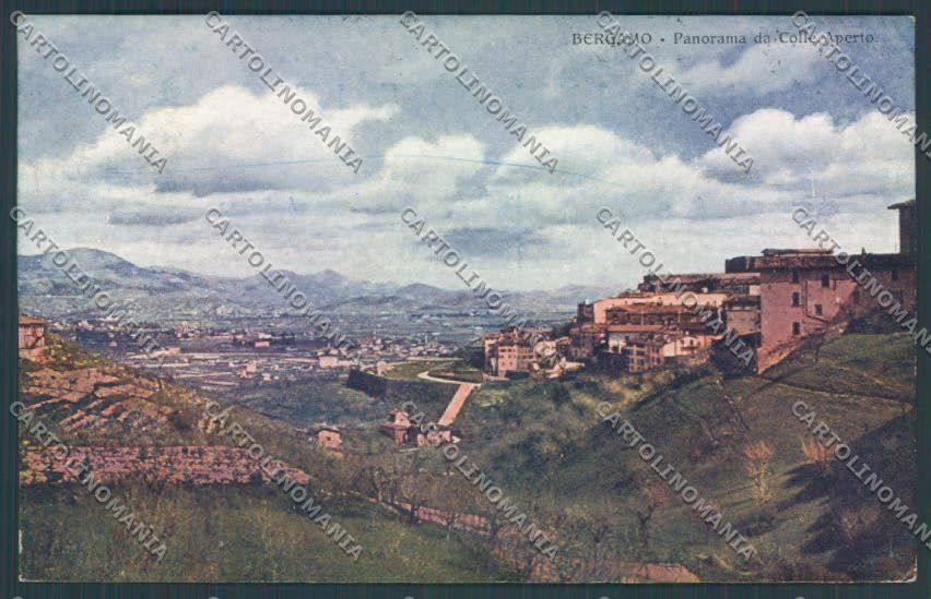 Bergamo Città cartolina LQ3808 – fronte