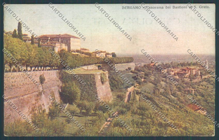 Bergamo Città cartolina LQ3812 – fronte
