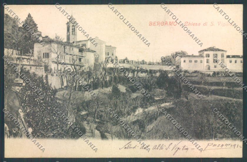 Bergamo Città cartolina LQ3869 – fronte