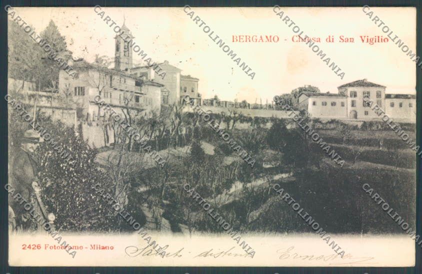 Bergamo Città cartolina LQ3961 – fronte