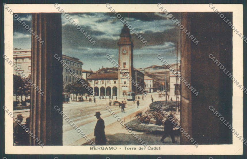 Bergamo Città cartolina LQ3995 – fronte