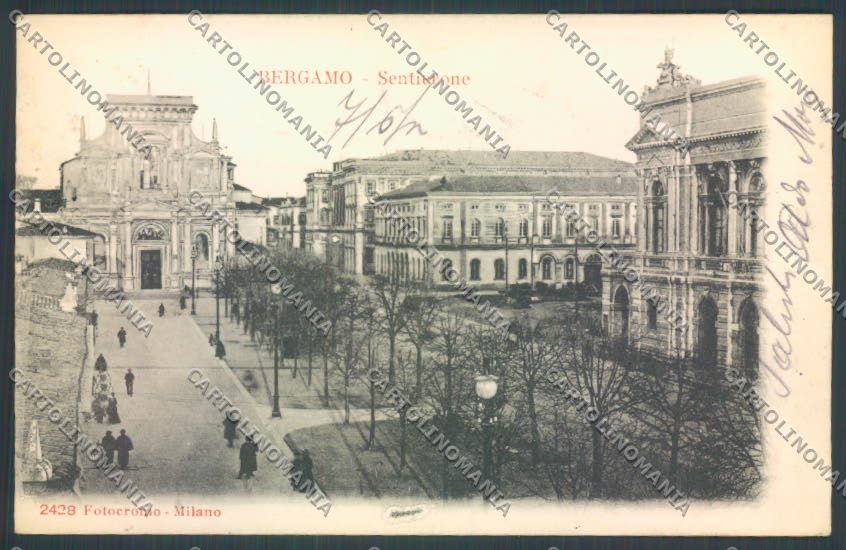 Bergamo Città cartolina LQ4026 – fronte