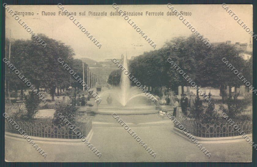 Bergamo Città cartolina LQ4053 – fronte