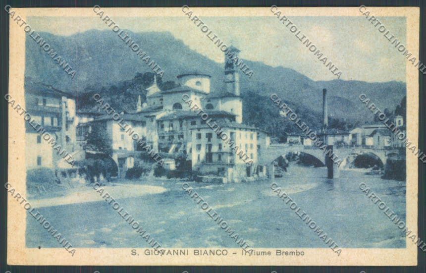 Bergamo San Giovanni Bianco cartolina LQ4096 – fronte