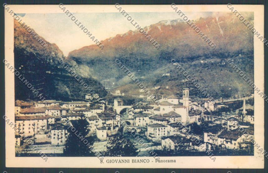 Bergamo San Giovanni Bianco cartolina LQ4100 – fronte