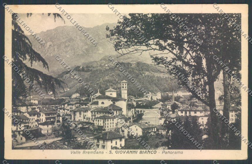 Bergamo San Giovanni Bianco cartolina LQ4103 – fronte