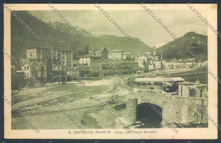 Bergamo San Giovanni Bianco cartolina LQ4115 – fronte