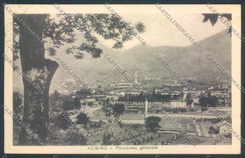 Bergamo Albino cartolina LQ4149 – fronte