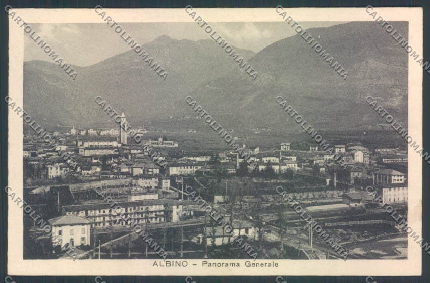 Bergamo Albino cartolina LQ4152 – fronte
