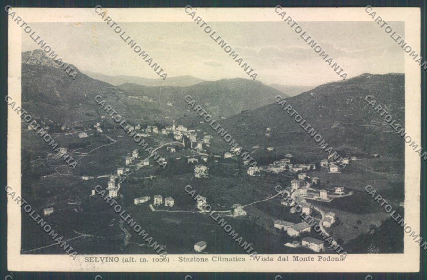 Bergamo Selvino cartolina LQ4161 – fronte