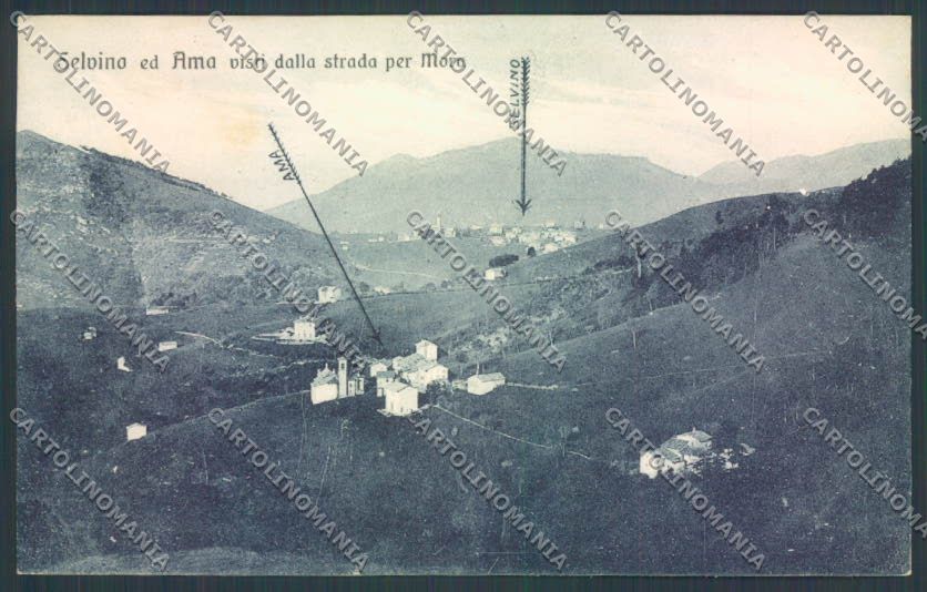 Bergamo Selvino cartolina LQ4164 – fronte