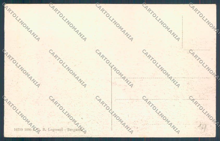 Bergamo Selvino cartolina LQ4174 – retro