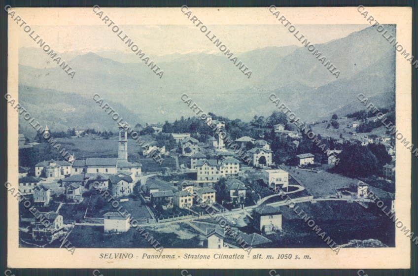 Bergamo Selvino cartolina LQ4191 – fronte