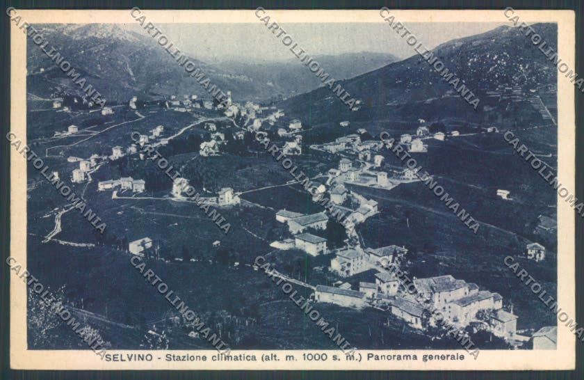 Bergamo Selvino cartolina LQ4196 – fronte
