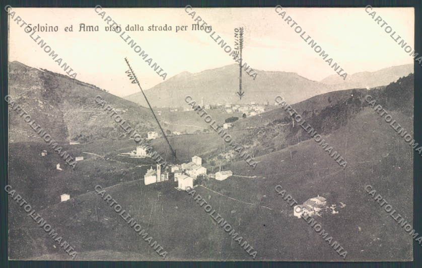 Bergamo Selvino cartolina LQ4197 – fronte