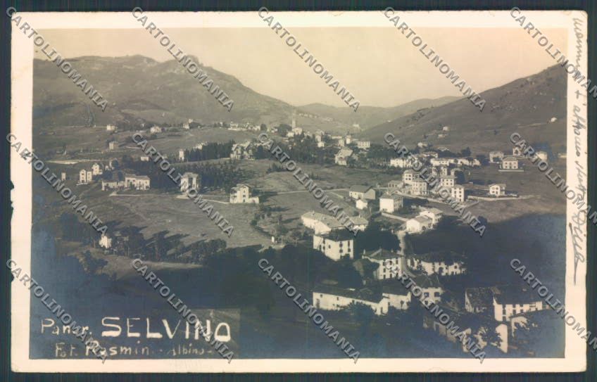 Bergamo Selvino ABRASA Foto cartolina LQ4200 – fronte