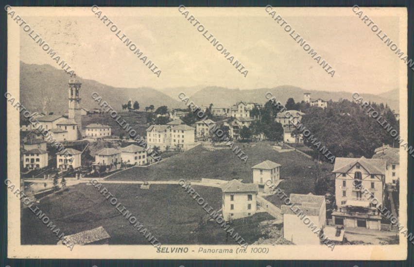 Bergamo Selvino cartolina LQ4205 – fronte