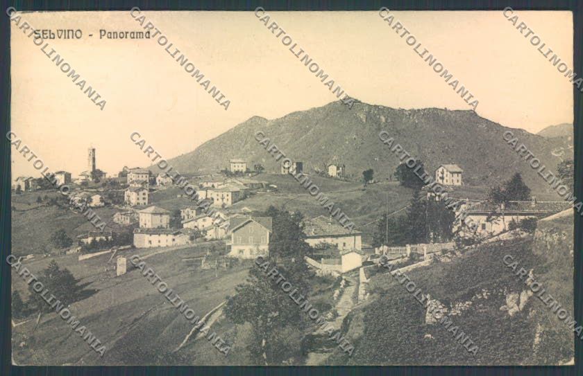 Bergamo Selvino cartolina LQ4206 – fronte