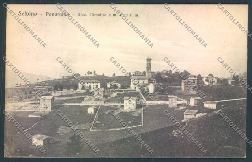 Bergamo Selvino cartolina LQ4209 – fronte