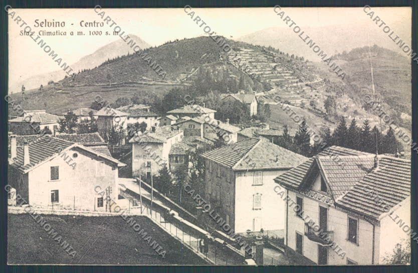 Bergamo Selvino cartolina LQ4214 – fronte