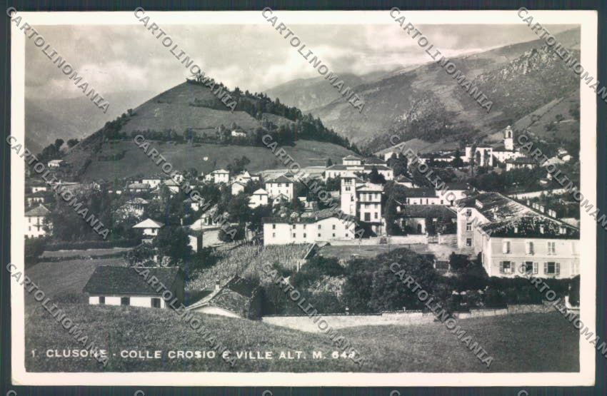 Bergamo Clusone Foto cartolina LQ4266 – fronte