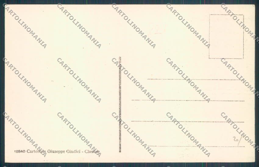 Bergamo Clusone cartolina LQ4271 – retro