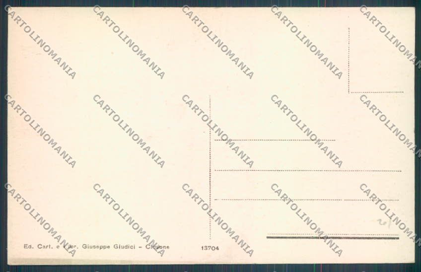 Bergamo Clusone cartolina LQ4291 – retro