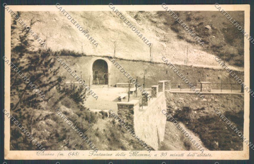 Bergamo Clusone cartolina LQ4296 – fronte
