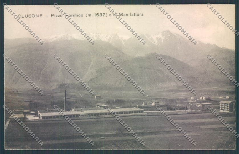 Bergamo Clusone cartolina LQ4321 – fronte