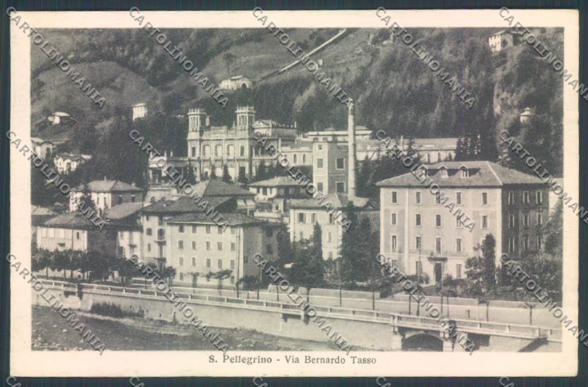 Bergamo San Pellegrino cartolina LQ4348 – fronte