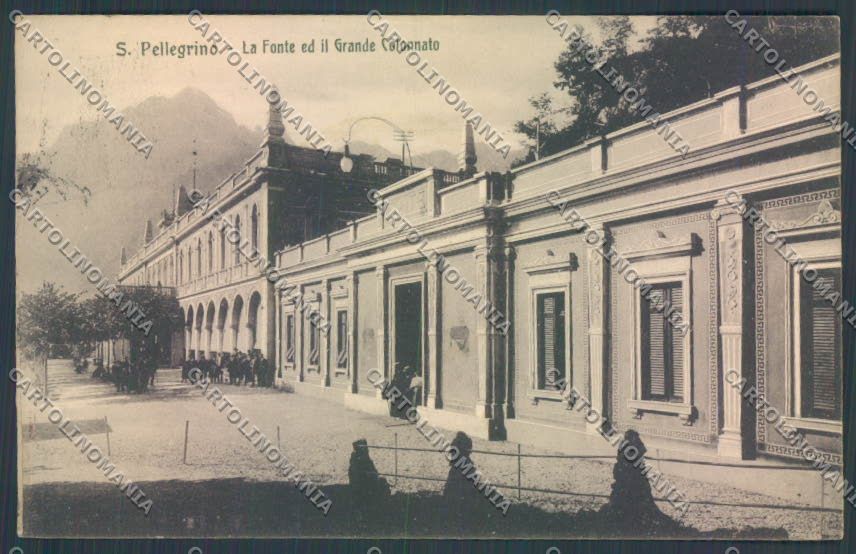 Bergamo San Pellegrino cartolina LQ4349 – fronte