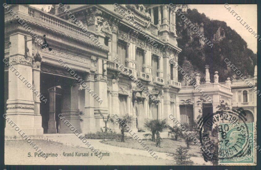 Bergamo San Pellegrino cartolina LQ4352 – fronte
