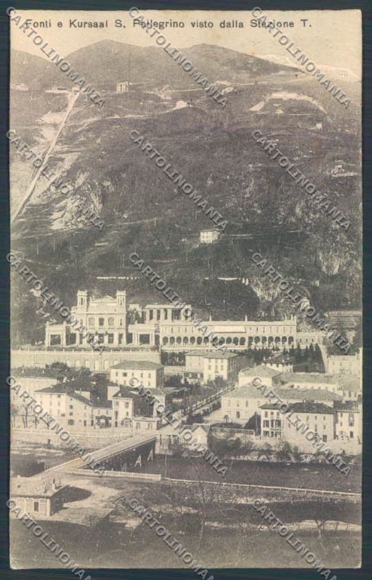 Bergamo San Pellegrino cartolina LQ4357 – fronte