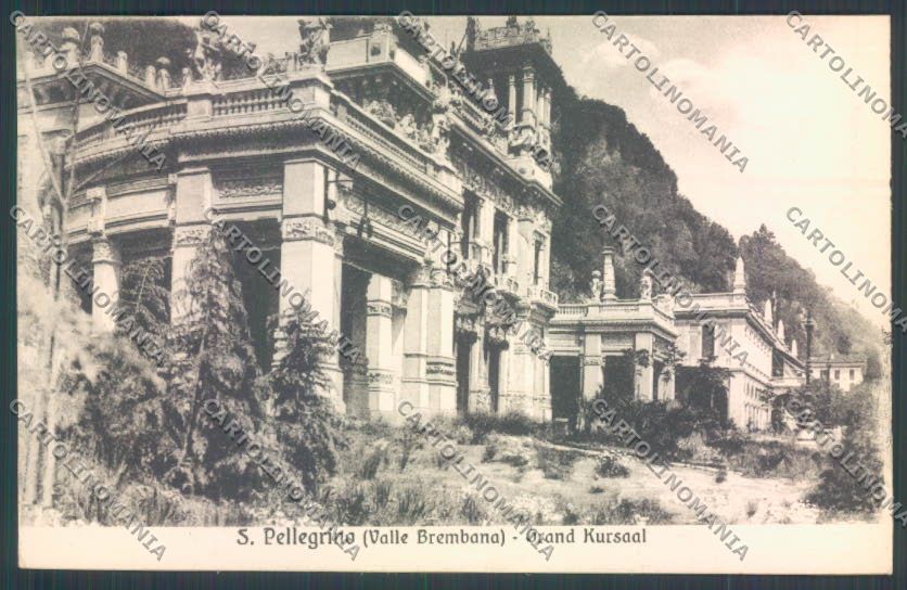 Bergamo San Pellegrino cartolina LQ4360 – fronte