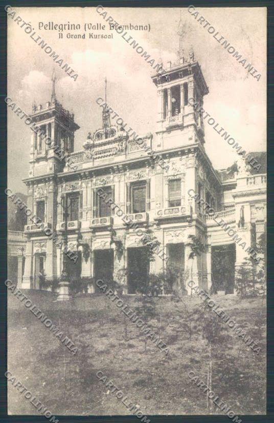 Bergamo San Pellegrino cartolina LQ4361 – fronte