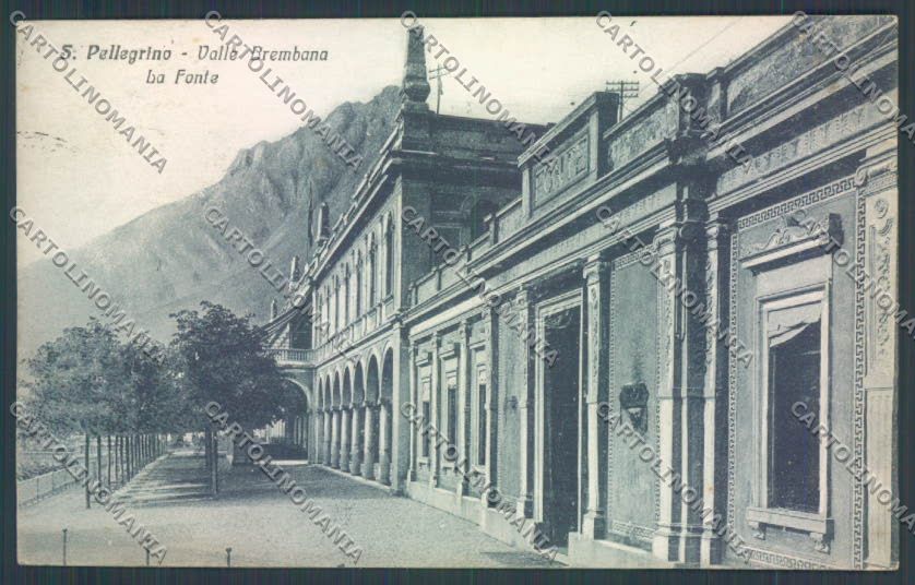 Bergamo San Pellegrino cartolina LQ4366 – fronte