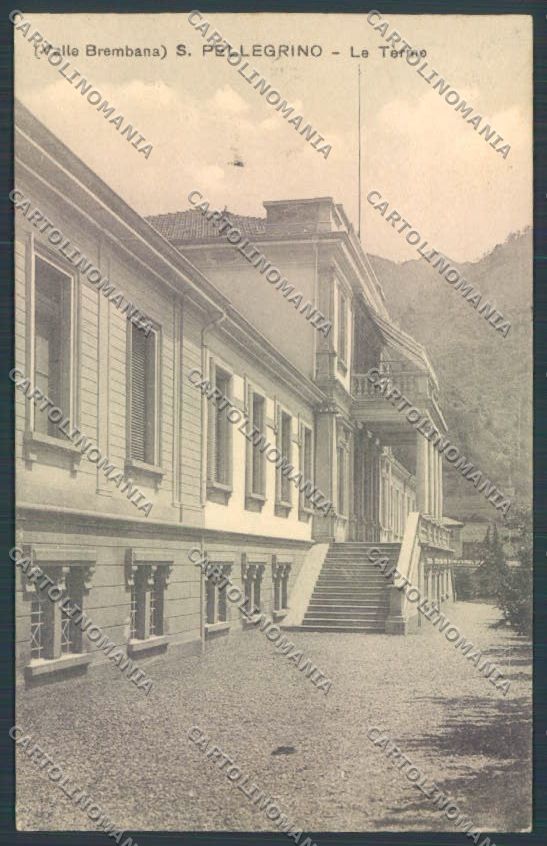 Bergamo San Pellegrino cartolina LQ4370 – fronte