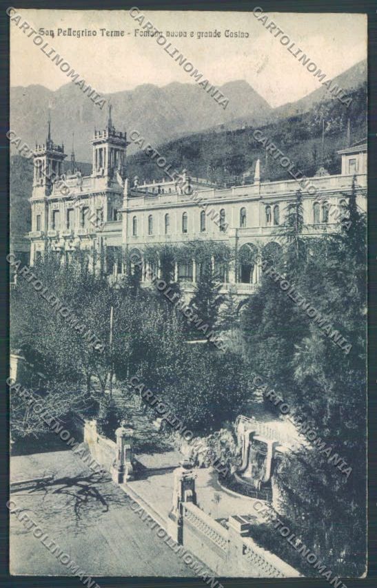 Bergamo San Pellegrino cartolina LQ4371 – fronte