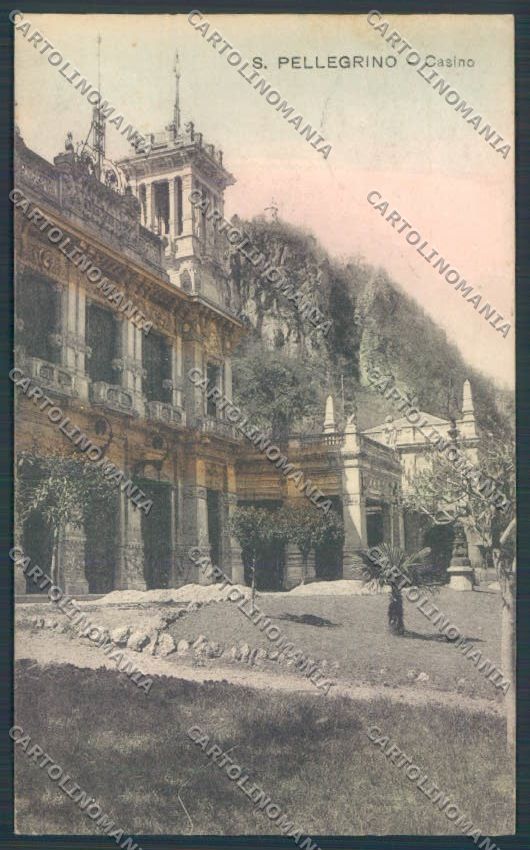 Bergamo San Pellegrino cartolina LQ4375 – fronte