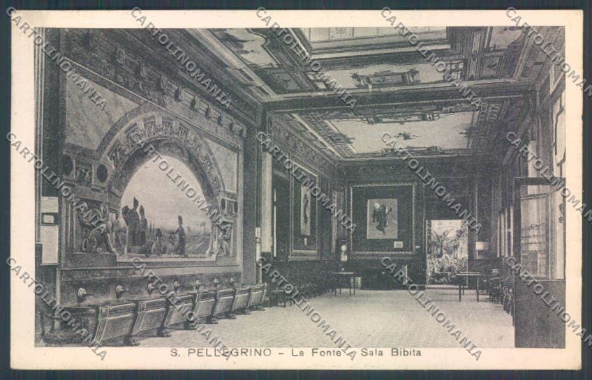 Bergamo San Pellegrino cartolina LQ4380 – fronte