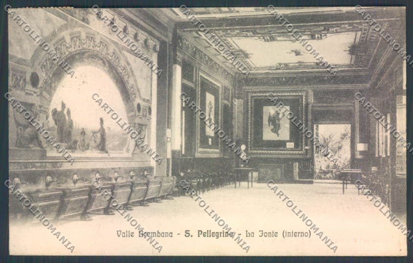 Bergamo San Pellegrino cartolina LQ4381 – fronte