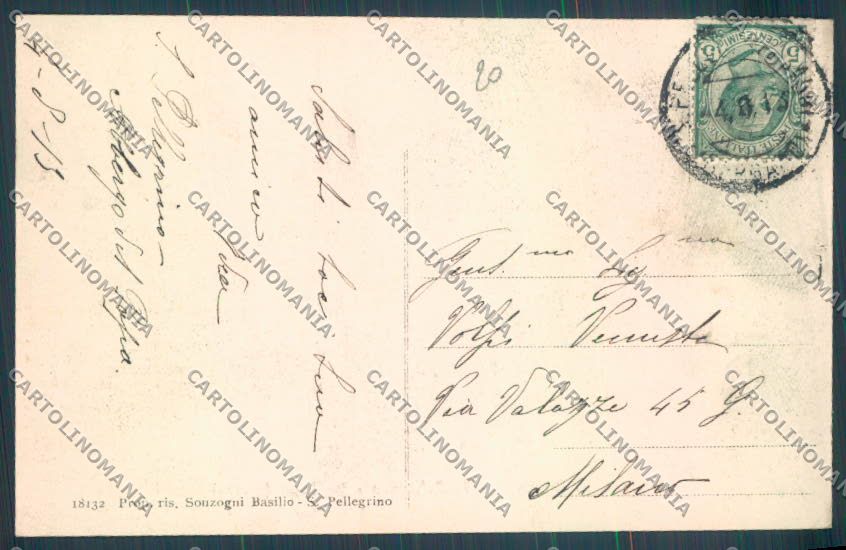 Bergamo San Pellegrino cartolina LQ4381 – retro