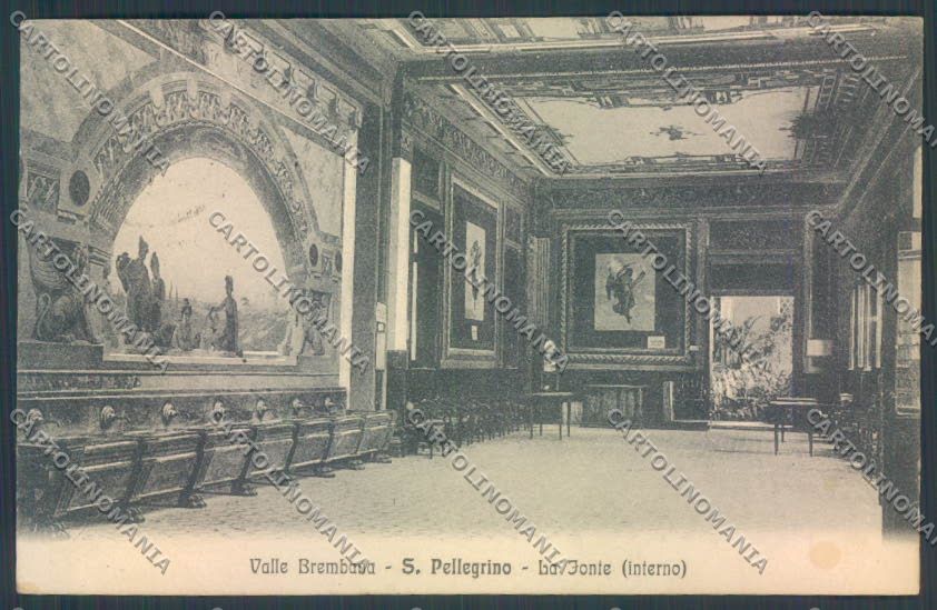Bergamo San Pellegrino cartolina LQ4382 – fronte