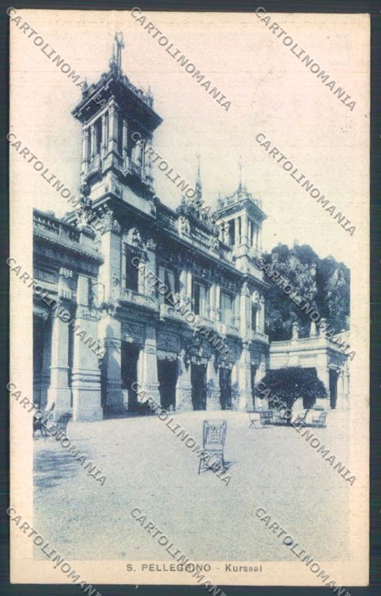 Bergamo San Pellegrino cartolina LQ4394 – fronte