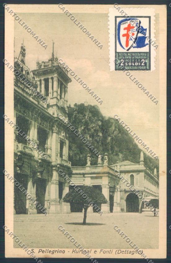 Bergamo San Pellegrino cartolina LQ4395 – fronte