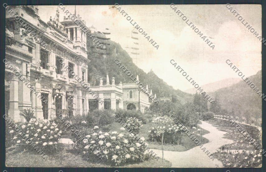 Bergamo San Pellegrino PIEGATA cartolina LQ4405 – fronte