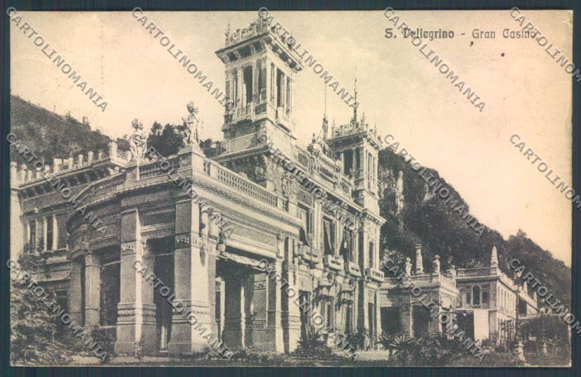 Bergamo San Pellegrino cartolina LQ4408 – fronte